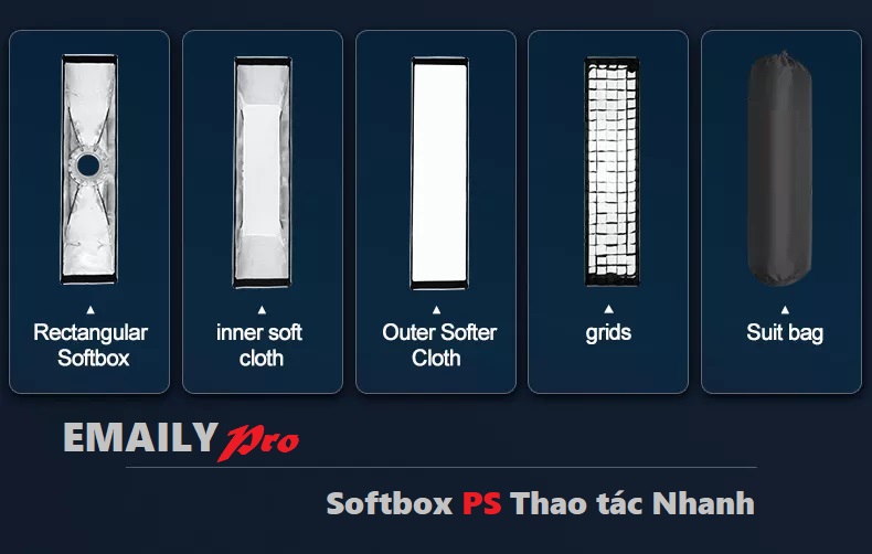 Softbox E.PRO Quick Grid NEW 