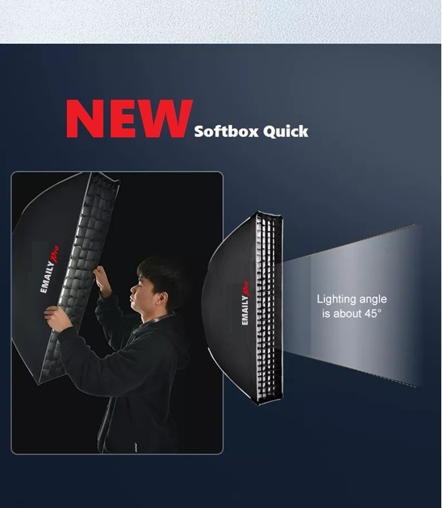 Softbox E.PRO Quick Grid NEW