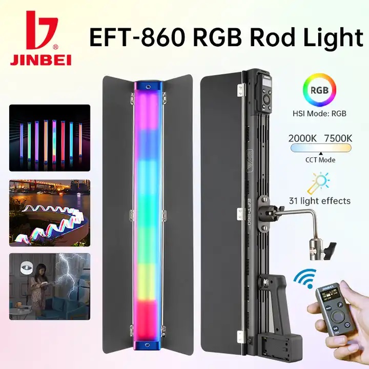LED STICK Cầm tay công suất cao Jinbei EFT-860RGB 