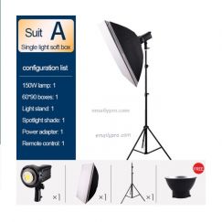 Bộ chụp sản phẩm - Video Light  LED LZ150W-A