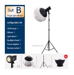 Bộ chụp sản phẩm - Video Light  LED LZ150W-B