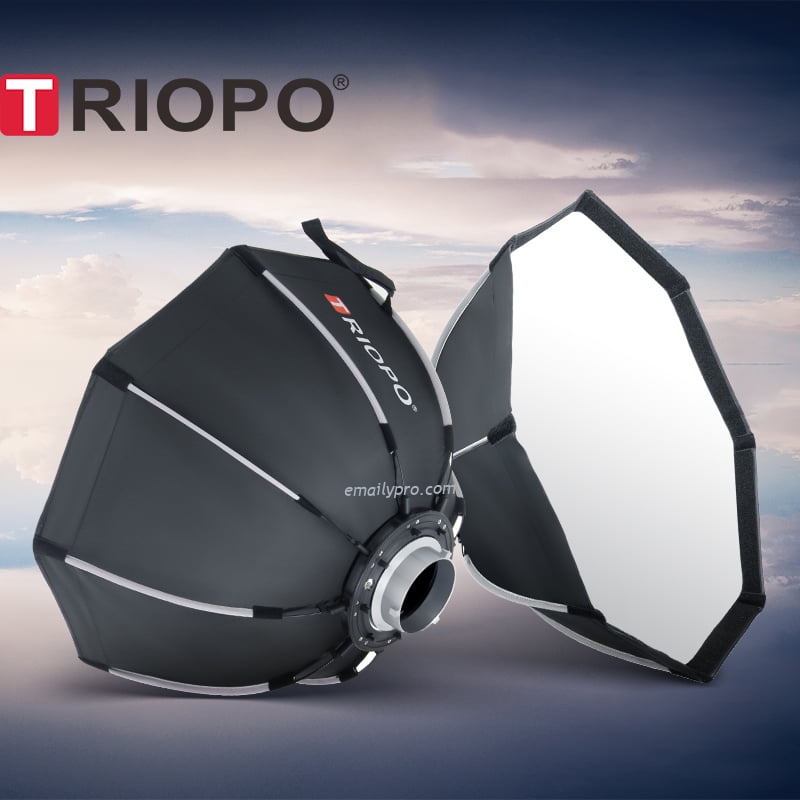 BỘ LED TRIOPO XL80W- SOFTBOX 55cm