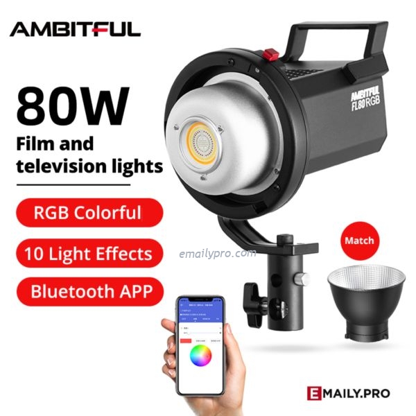 ĐÈN AMBITFUL FL80 80W RGB LED Video Light
