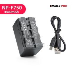 PIN NP-F750-4400mAh + Sạc nhanh USB