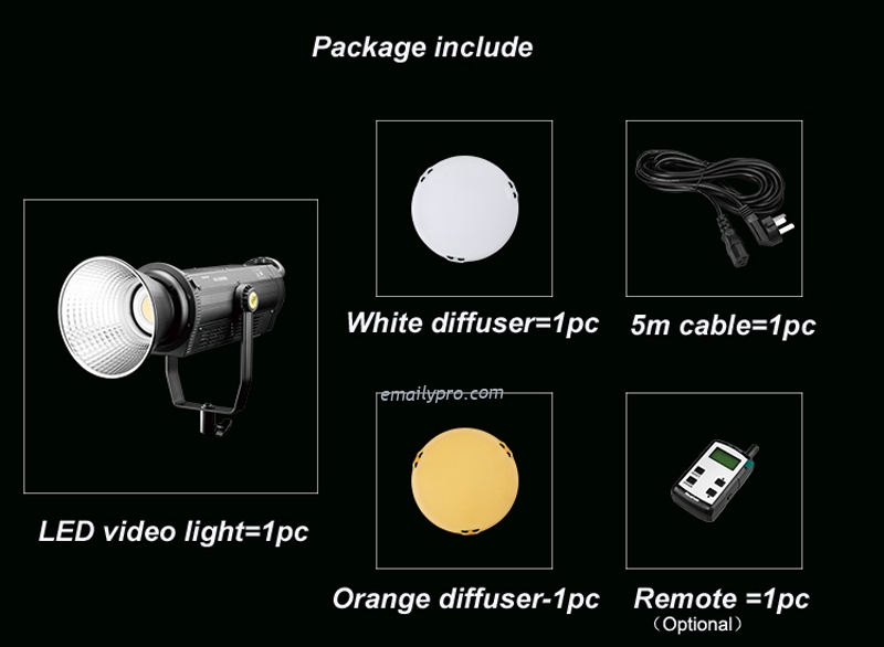 Đèn NiceFoto LED-2000B Pro Video Light