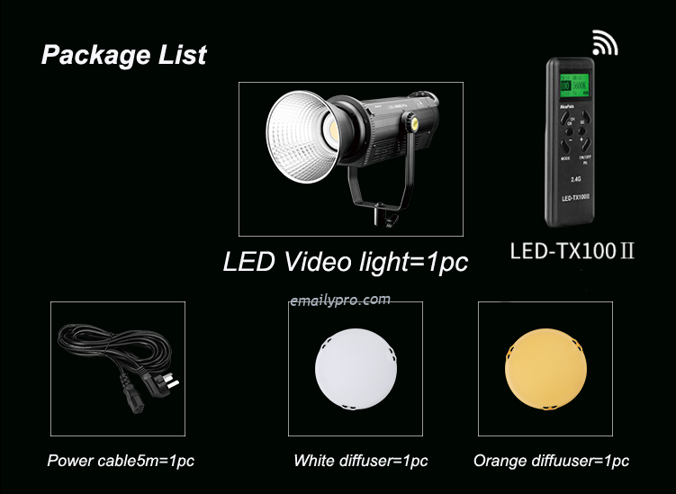 Đèn NiceFoto LED-3000B Pro Video Light