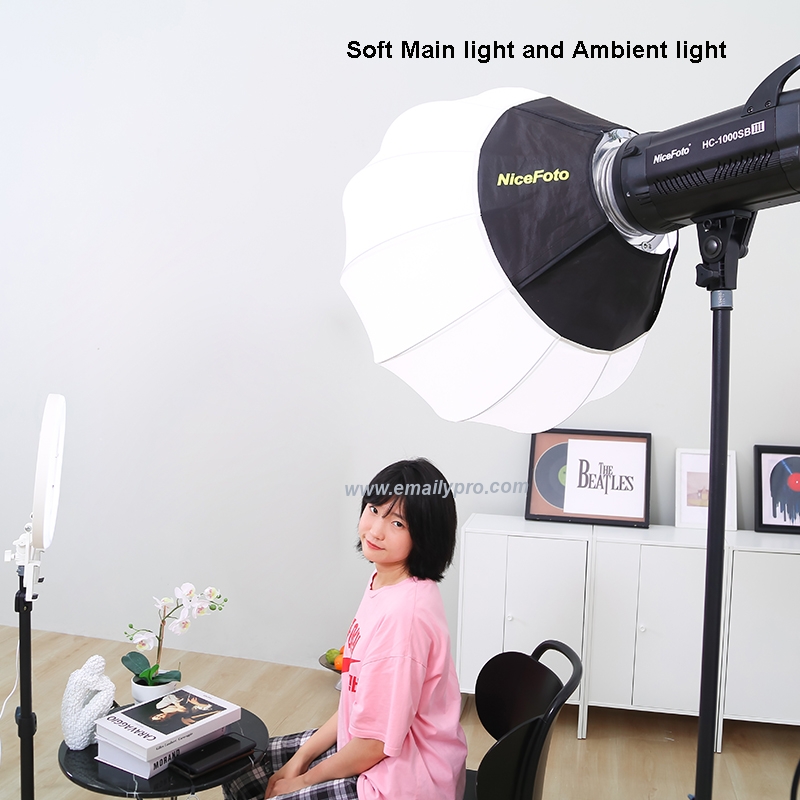 Bộ Đèn LED VIDEO LIGHT NICEFOTO KT-HC402