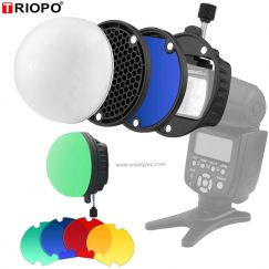 Bộ tản sáng đèn Flash TRIOPO TR-08