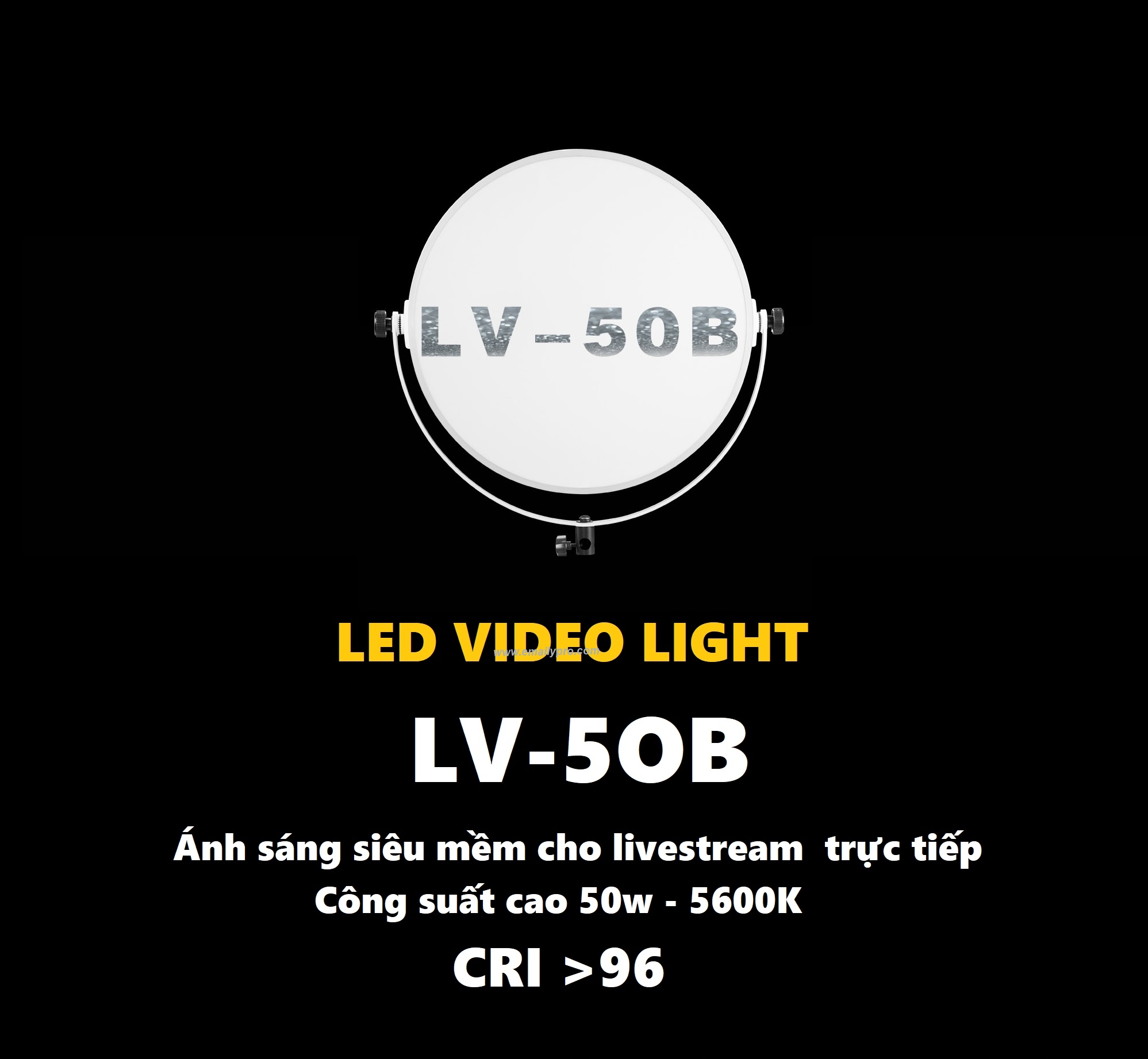 Bộ Đèn KIT Video LED NiceFoto KT-LV201
