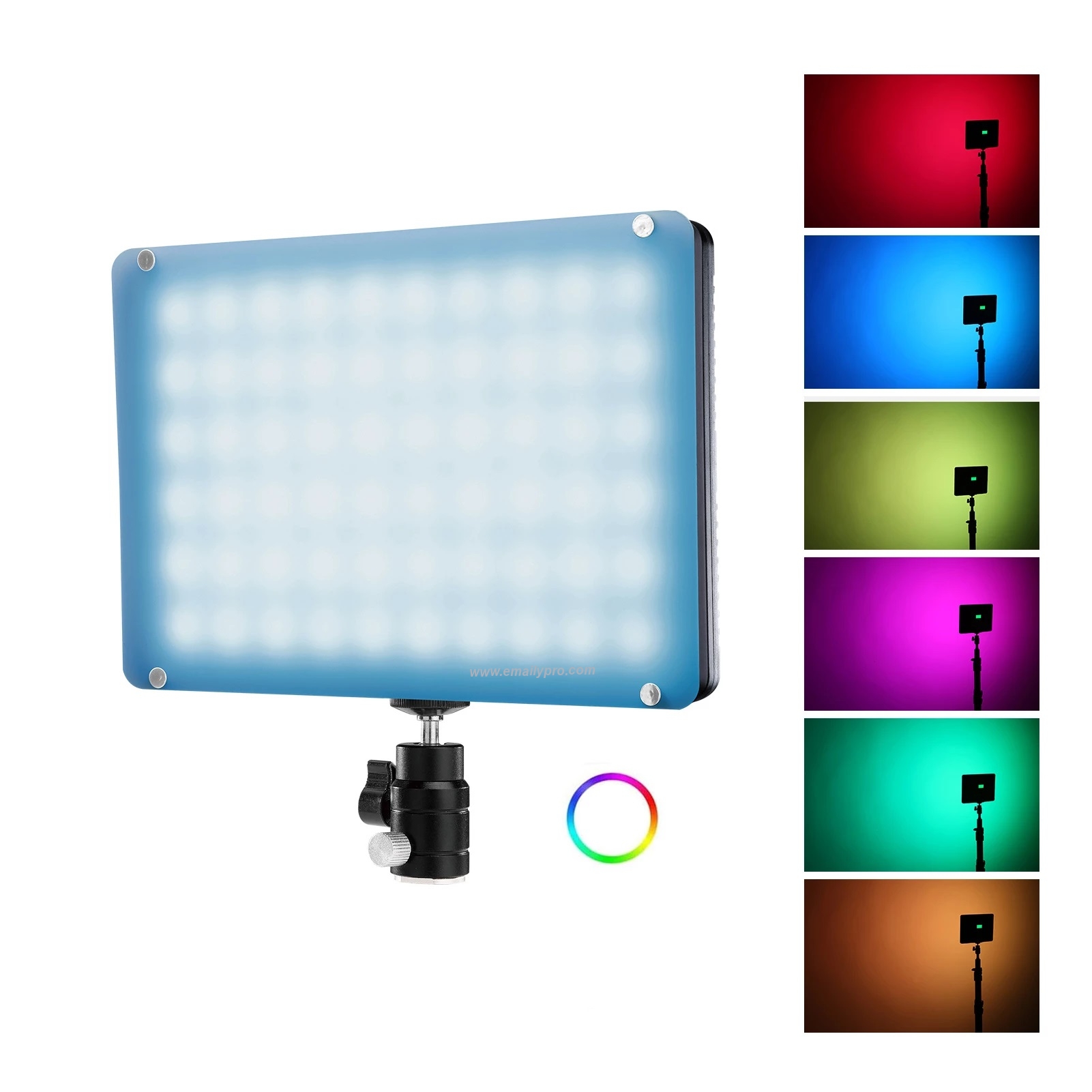 Đèn video LED NiceFoto TC-368 RGB