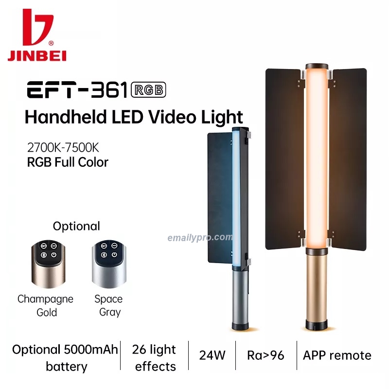 LED STICK JINBEI EFT-361RGB 2700K ~ 7500K