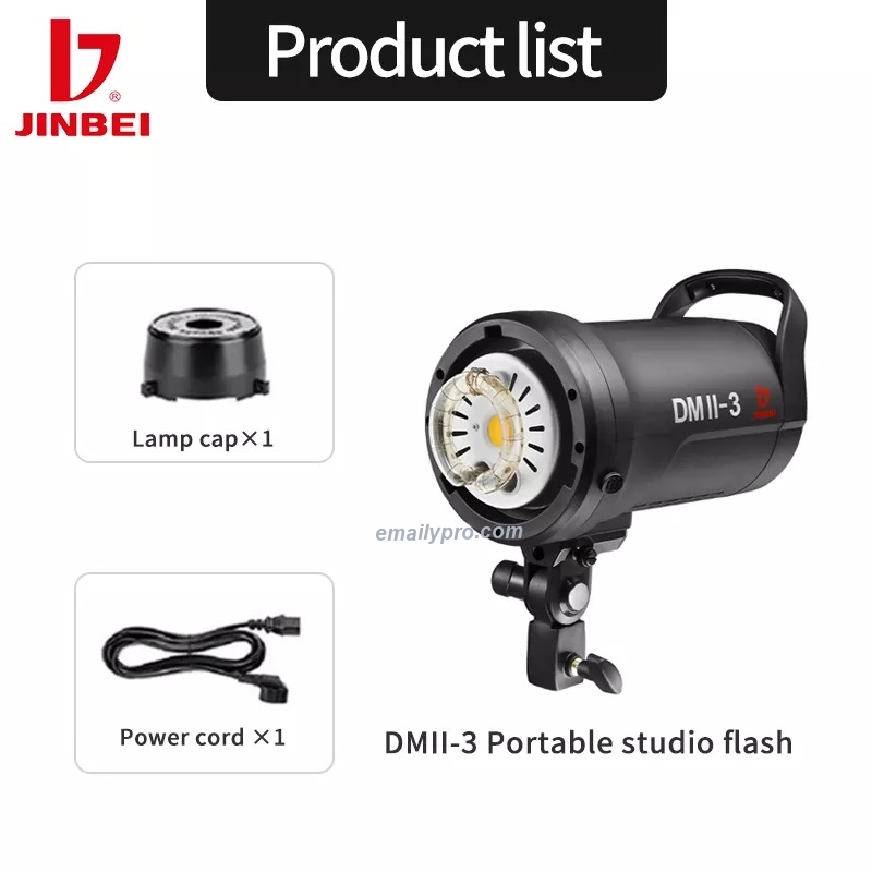 Đèn Flash studio Jinbei DMII-3