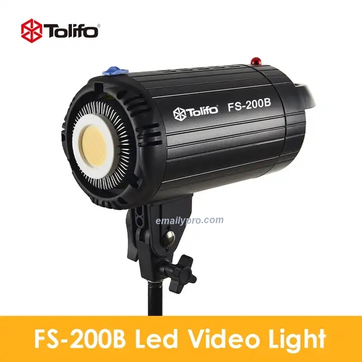 LED  LIVESTREAM TOLIFO FS-200B 220w 2700-6500