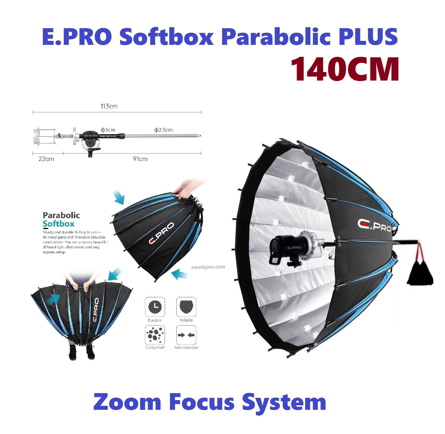 Zoom Focus System SOFTBOX E-PRO PLUS