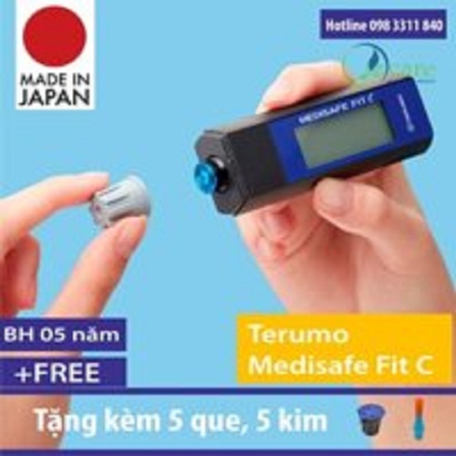 Máy đo đường huyết cao cấp Nhật Bản Terumo Fit C - Made in Japanb