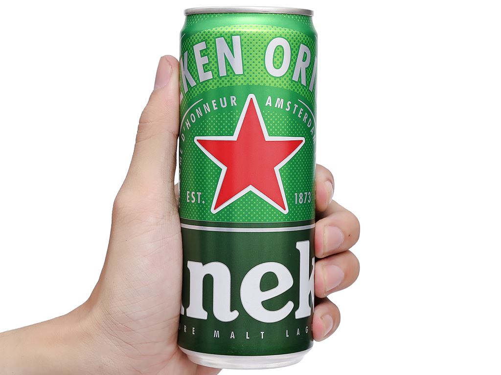 Bia Heineken lon 330ml