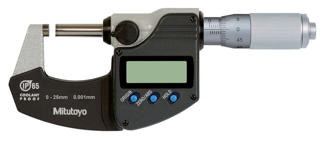 Panme đo ngoài điện tử Mitutoyo 293-230-30 ( 0-25mm/0.001mm (SPC)