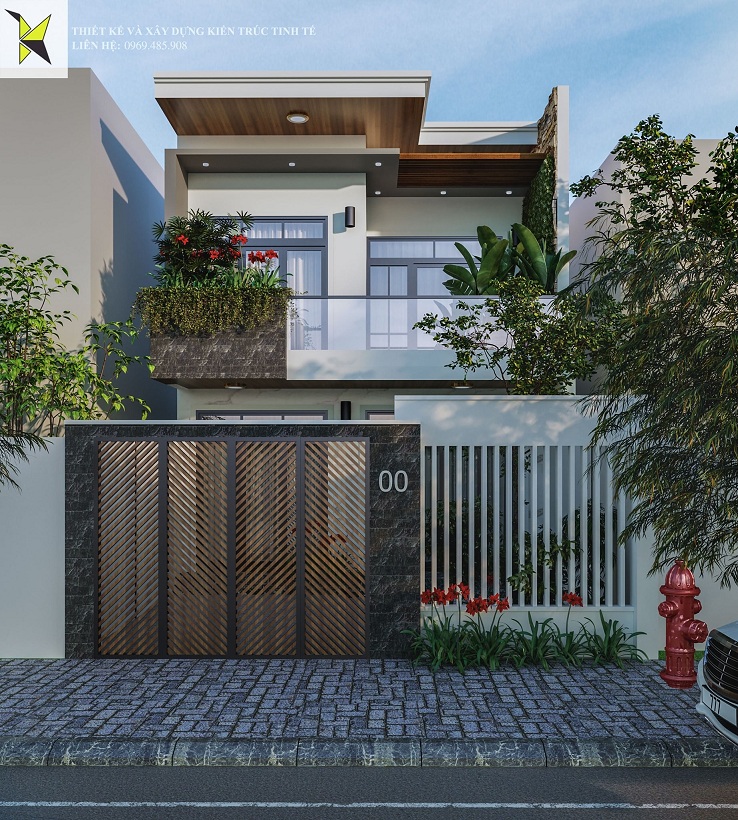 Thiết kế kiến trúc nhà phố 205m2 tại Lạng Sơn