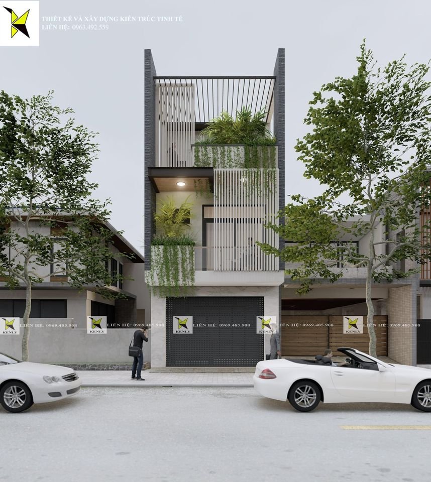 An Dương House - Nhà phố 5x20m thoáng và xanh