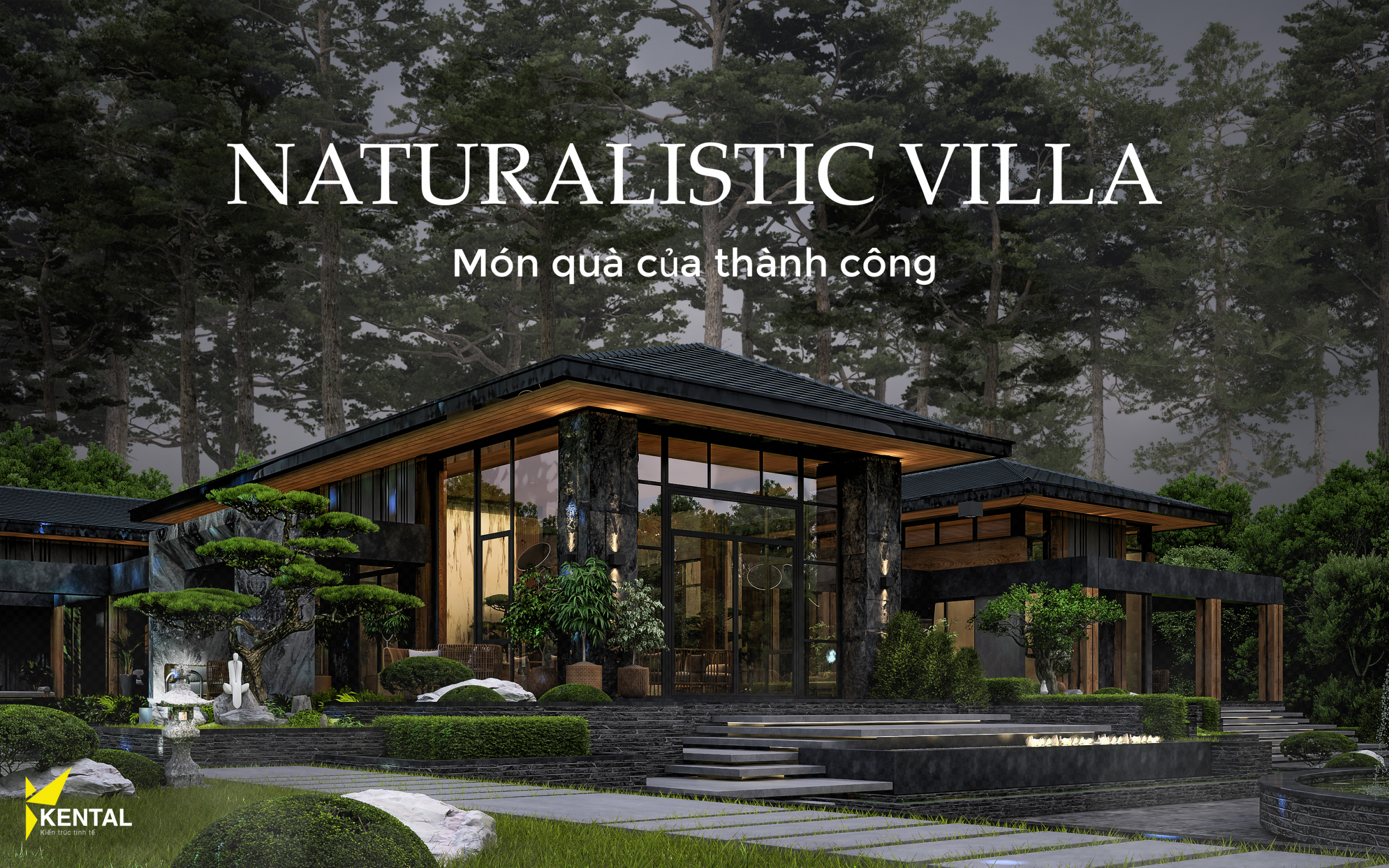 Naturalistic Villa - Món quà của thành công