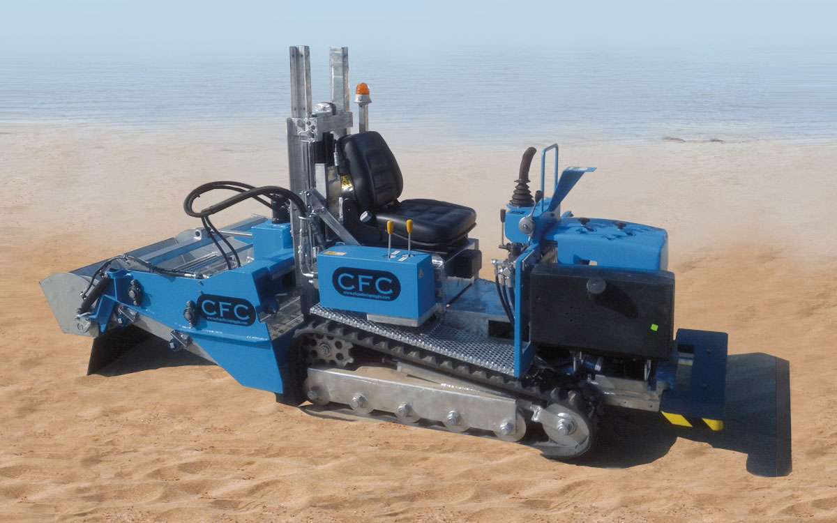 Máy làm sạch bãi biển Speed Tapiro 150