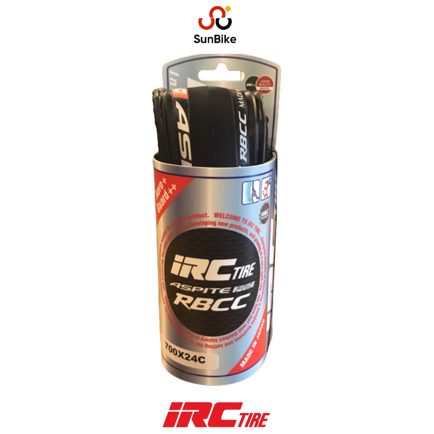 Lốp IRC Aspite Pro RBCC 700 X 24c