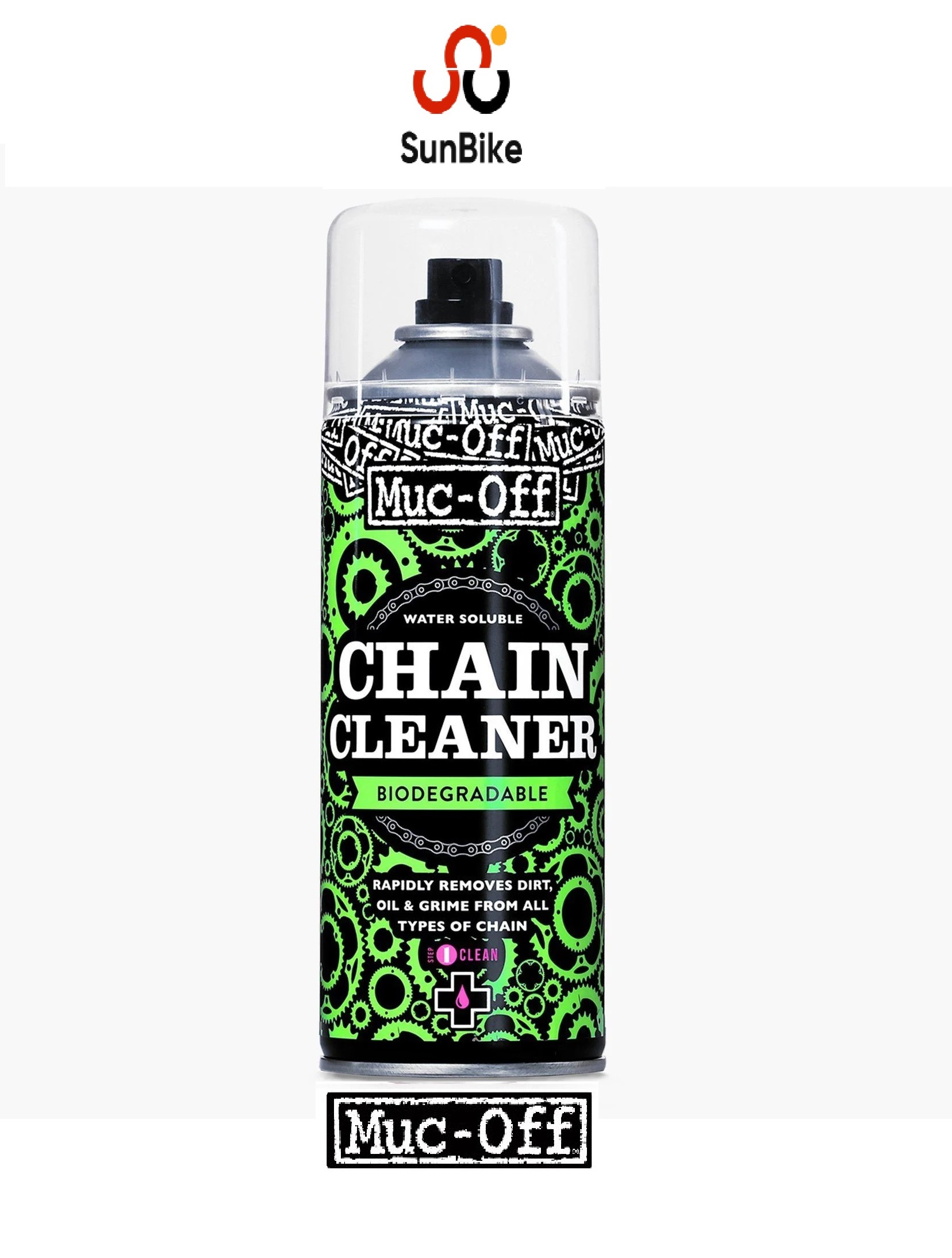 Bình xịt tẩy rửa xích Muc-Off Bio Chain Cleaner 400ml