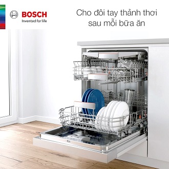 Hướng dẫn sử dụng máy rửa chén Bosch cơ bản do HMH phân phối.