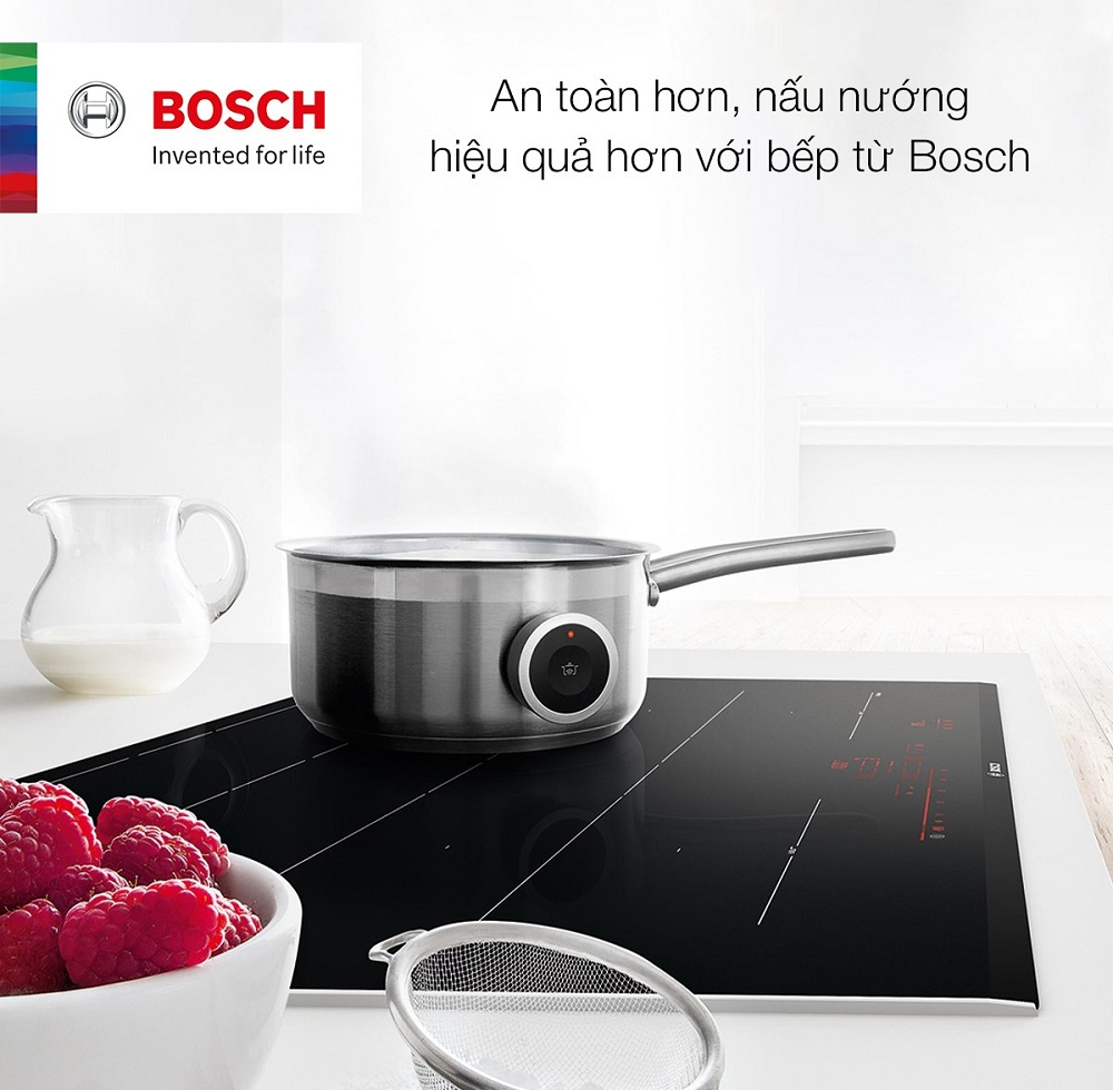 Những ưu điểm vượt trội của bếp từ Bosch