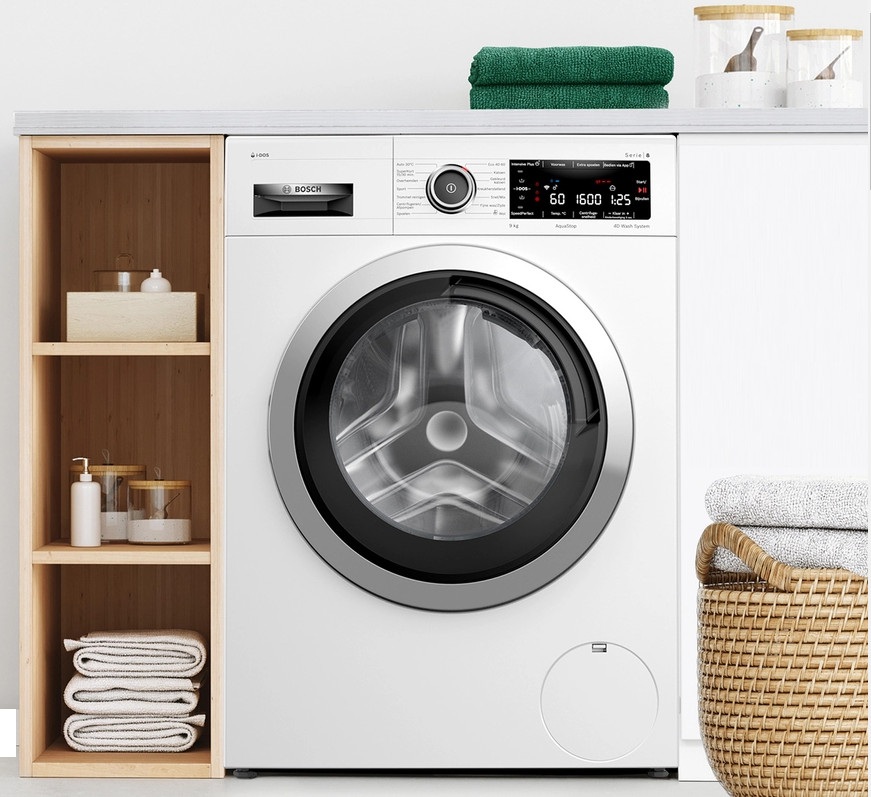 Máy giặt Bosch - Công nghệ hiện đại, tiết kiệm năng lượng