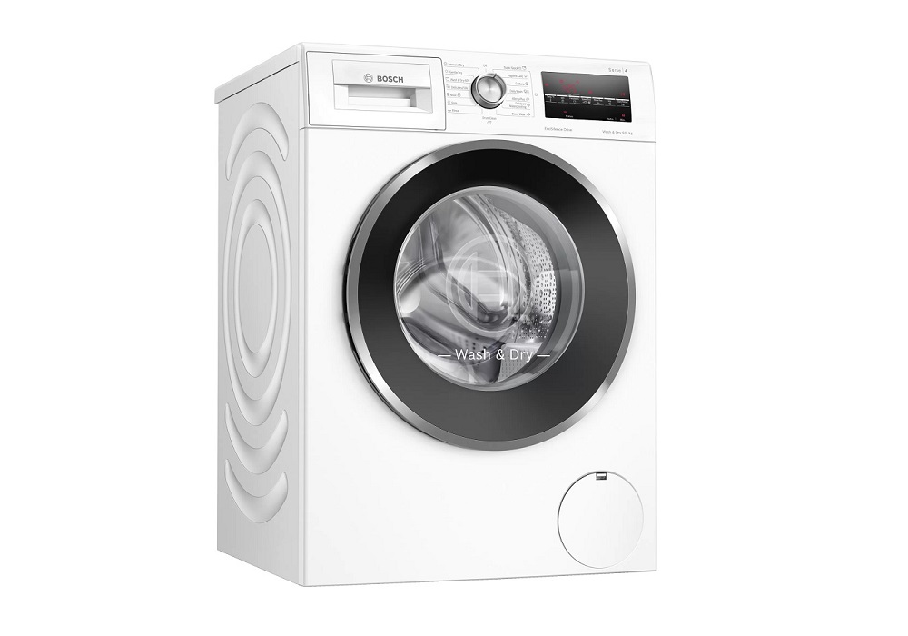 Máy giặt sấy Bosch WNA14400SG màu trắng 9kg/6kg Series 4