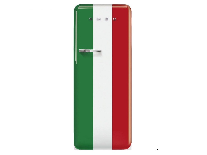 Tủ lạnh Smeg 535.14.537 FAB28RDIT5 màu cờ Ý 281 lít
