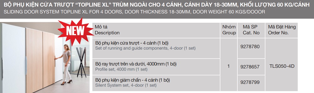 cua-truot-TLS050-4D-hettich-topline-xl-4-canh-giam-chan-trum-ngoai-60kg-mh1