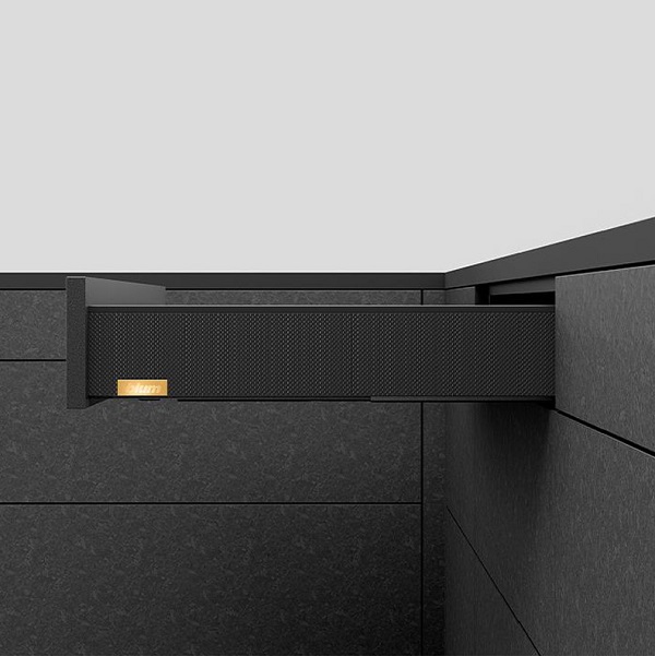 Ray hộp blum Legrabox-special-M chiều cao M 90.5mm đen vân carbon