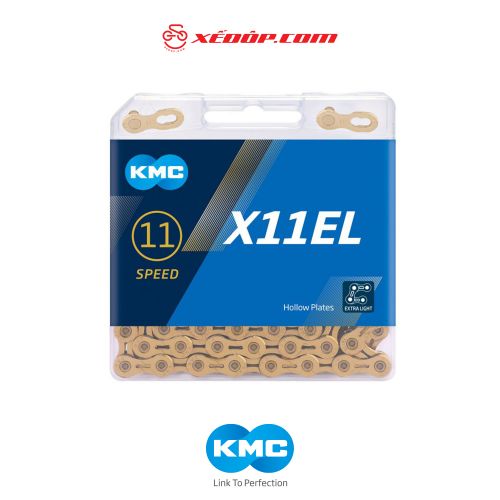 Xích KMC X11 EL Gold rỗng