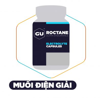Viên Muối Điện Giải GU Roctane Electrolyte Capsules - 50 viên