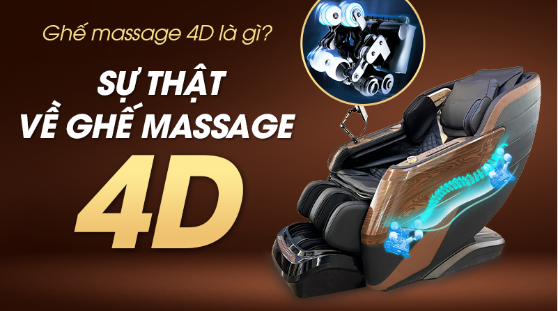 Những Điều Cần Biết Về Ghế Massage 4D