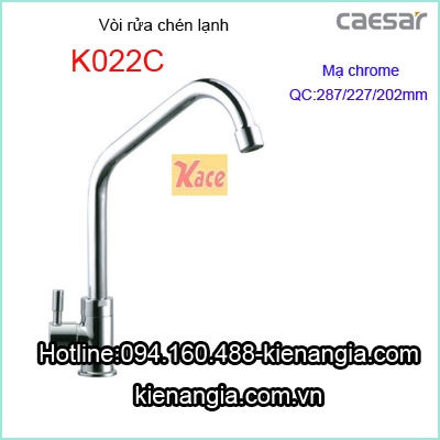 Vòi chậu rửa chén lạnh CAESAR K022C