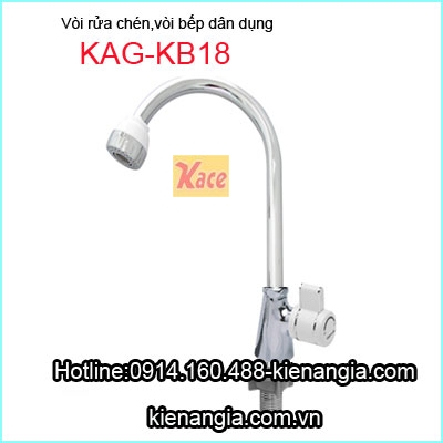 Vòi rửa chén lạnh giá rẻ KAG-KB18