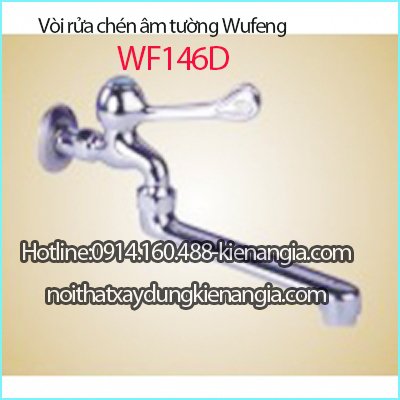 Vòi rửa chén âm tường,vòi xả bồn tắm Wufeng WF146D