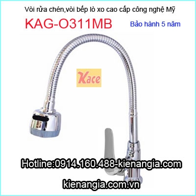 Vòi bếp lạnh lò xo cao cấp KAG-O311MB