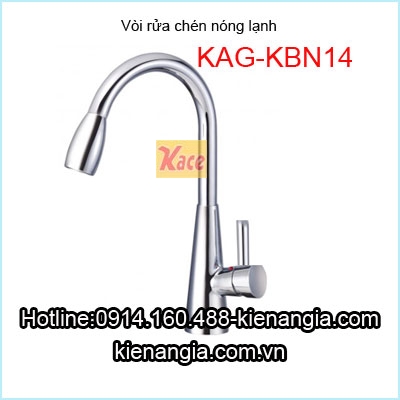 Vòi rửa chén nóng lạnh giá rẻ KAG-KBN14