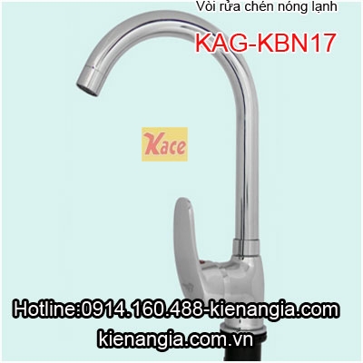Vòi rửa chén nóng lạnh giá rẻ KAG-KBN17