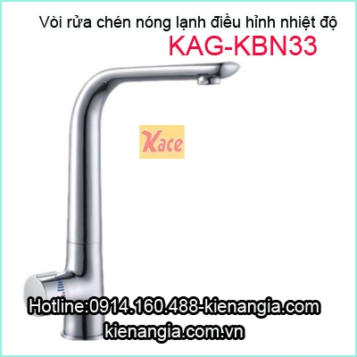 Vòi rửa chén nóng lạnh nhiệt độ KAG-KBN33