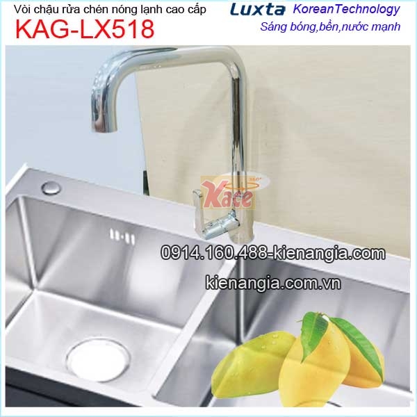 Vòi rửa chén cho chậu lớn KAG-LX518