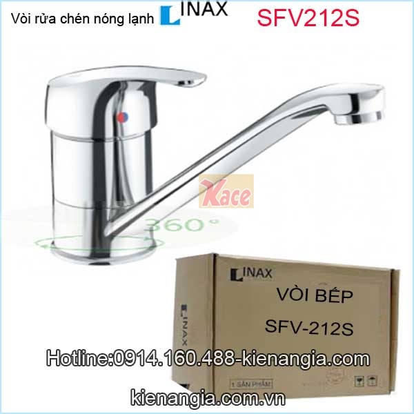 Vòi rửa chén nóng lạnh INAX SFV-212S