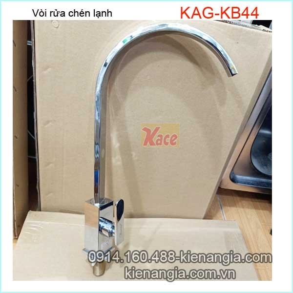 Vòi rửa chén lạnh thân vuông KAG-KB44