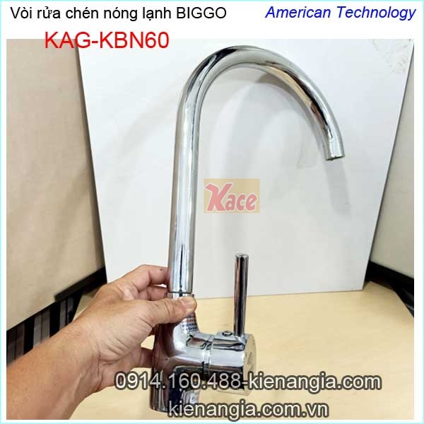 Vòi rửa chén nóng lạnh Biggo KAG-KBN60