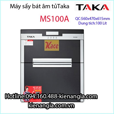 Máy sấy bát âm tủ Taka MS100A