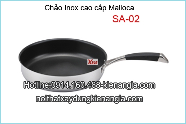 Chảo Inox bếp từ Malloca SA-02